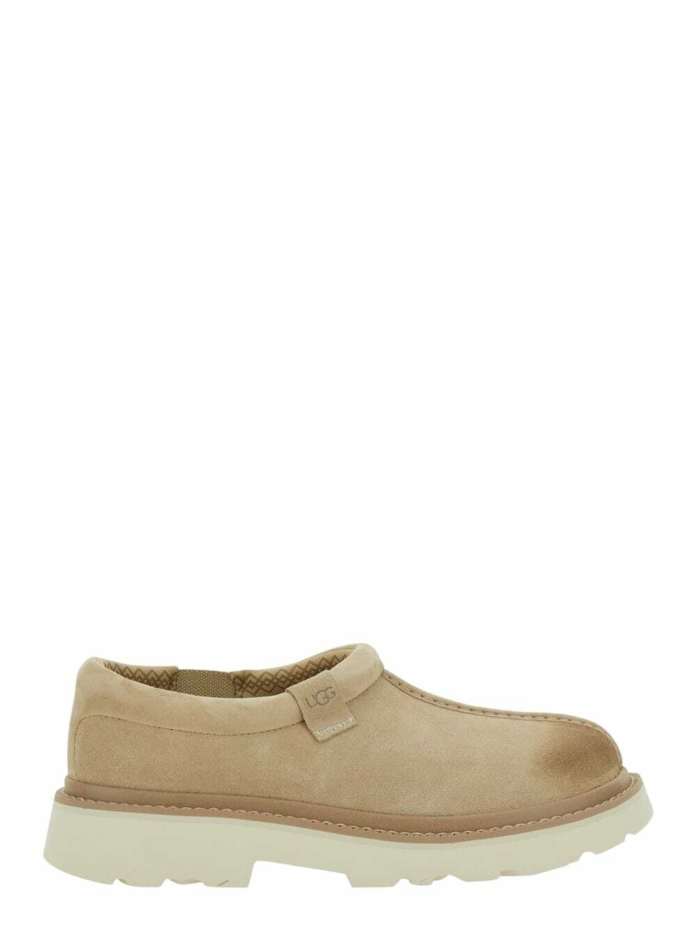 サンダル UGG 'Tasman' Beige Mule with Raised Sole in Suede Man UGG tasman Beige Mule With Raised Sole In Suede Man Ugg
