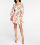 Zimmermann - Pattie floral cotton minidress