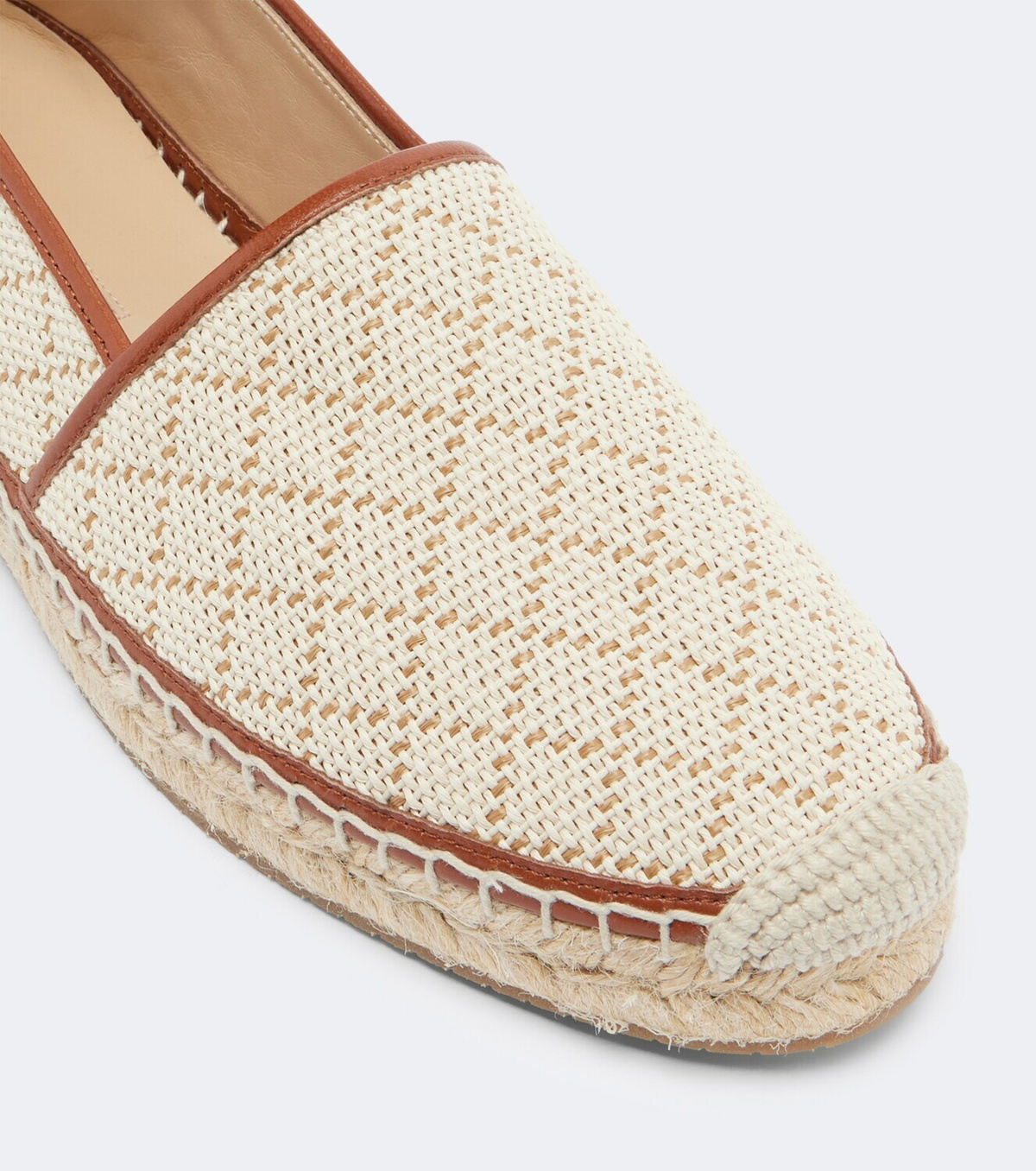 Manolo Blahnik Espadra raffia-effect espadrilles