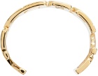 Burberry Gold Logo Cuff Bracelet