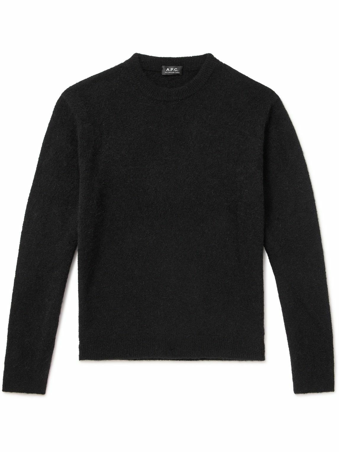 A.P.C. - Niel Alpaca-Blend Sweater - Black A.P.C.
