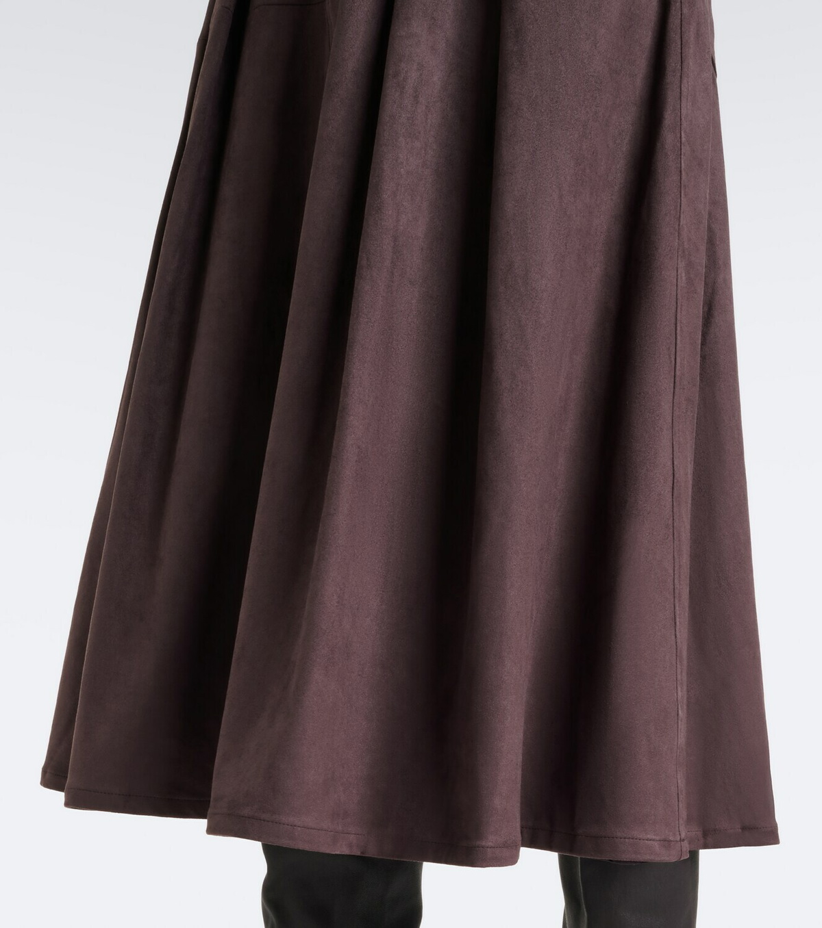 Velvet Belinda midi skirt