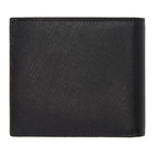 Paul Smith Black Mini Stripe Print Wallet