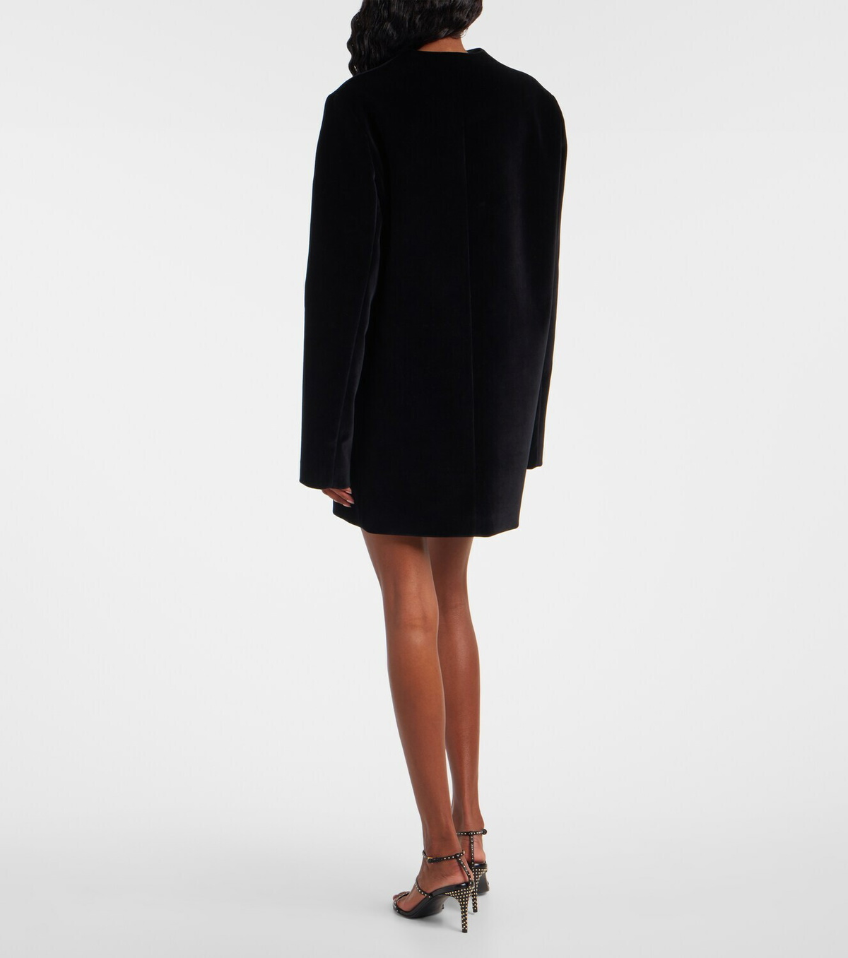 Khaite Aleena velvet minidress