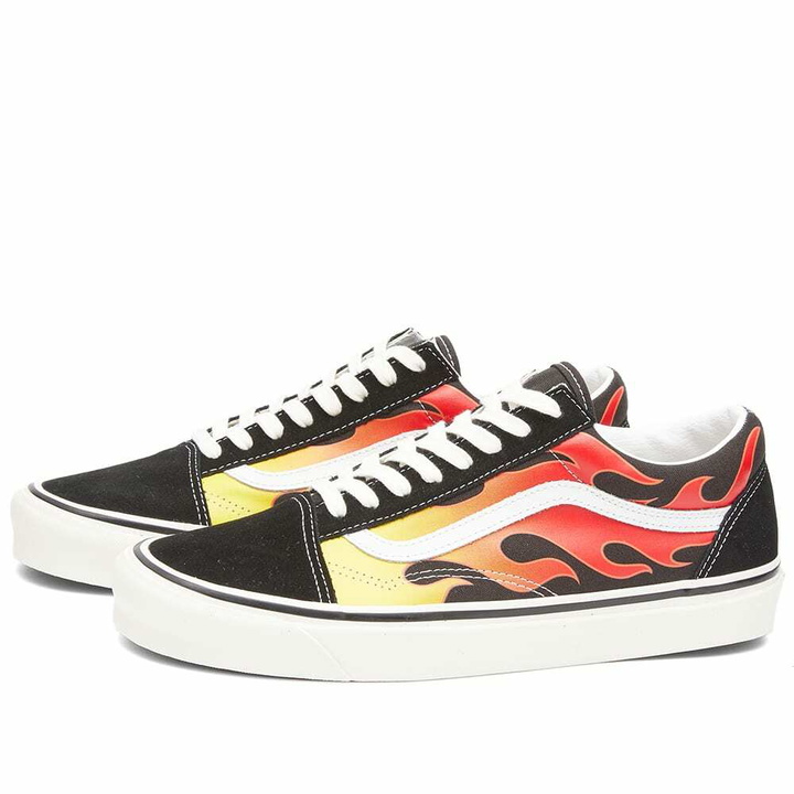 Photo: Vans Men's UA Old Skool 36 DX Sneakers in Epic Flame/Black/White