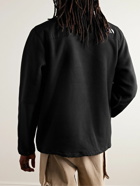 The North Face - Denali Logo-Embroidered Shell and Polartec® Fleece Jacket - Black