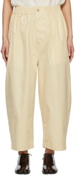 Hed Mayner Off-White Judo Trousers