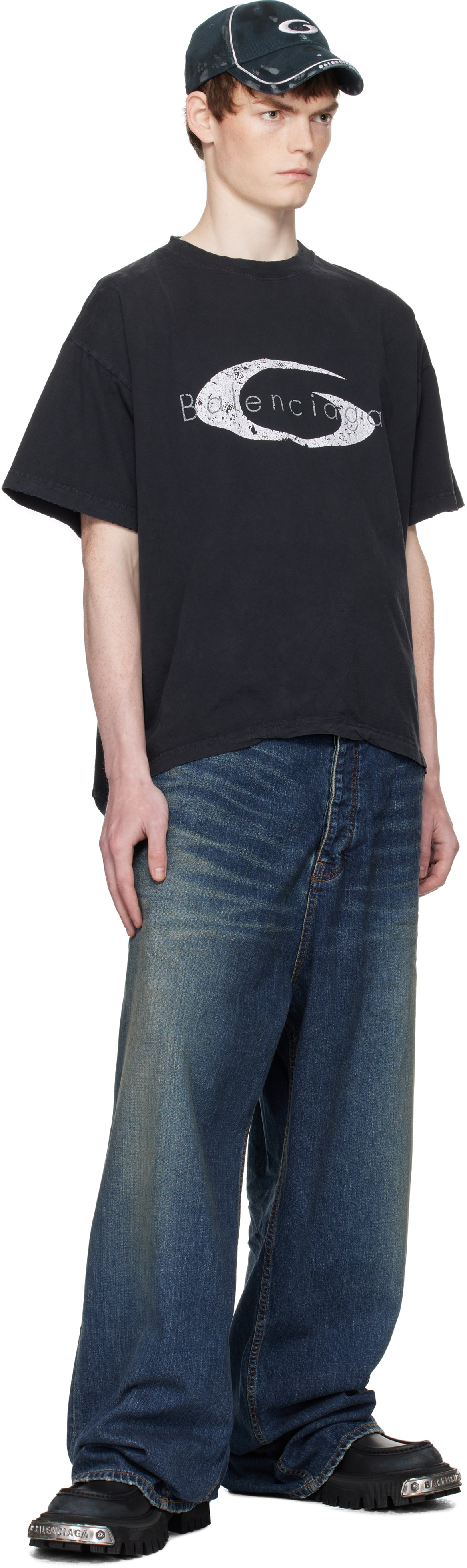 Balenciaga Black Boxy T-shirt