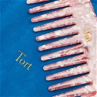 Tort Women's Jasi Comb in Pink Pearl