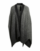 Isabel Benenato Womens Cardigan in Grey