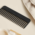 Re=Comb Recycled Plastic Hair Comb in Matte Black