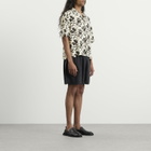 MKI Men's Floral Linen Vacation Shirt in Raw