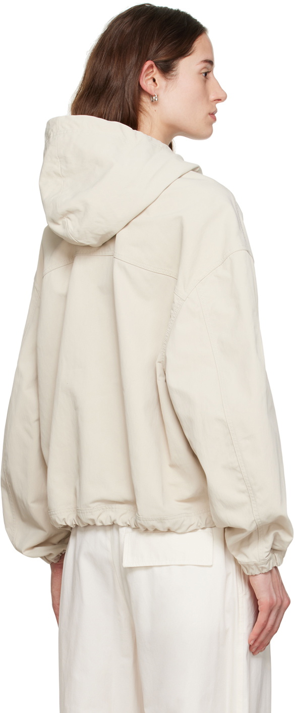 Bottega Veneta Beige Paneled Jacket Bottega Veneta