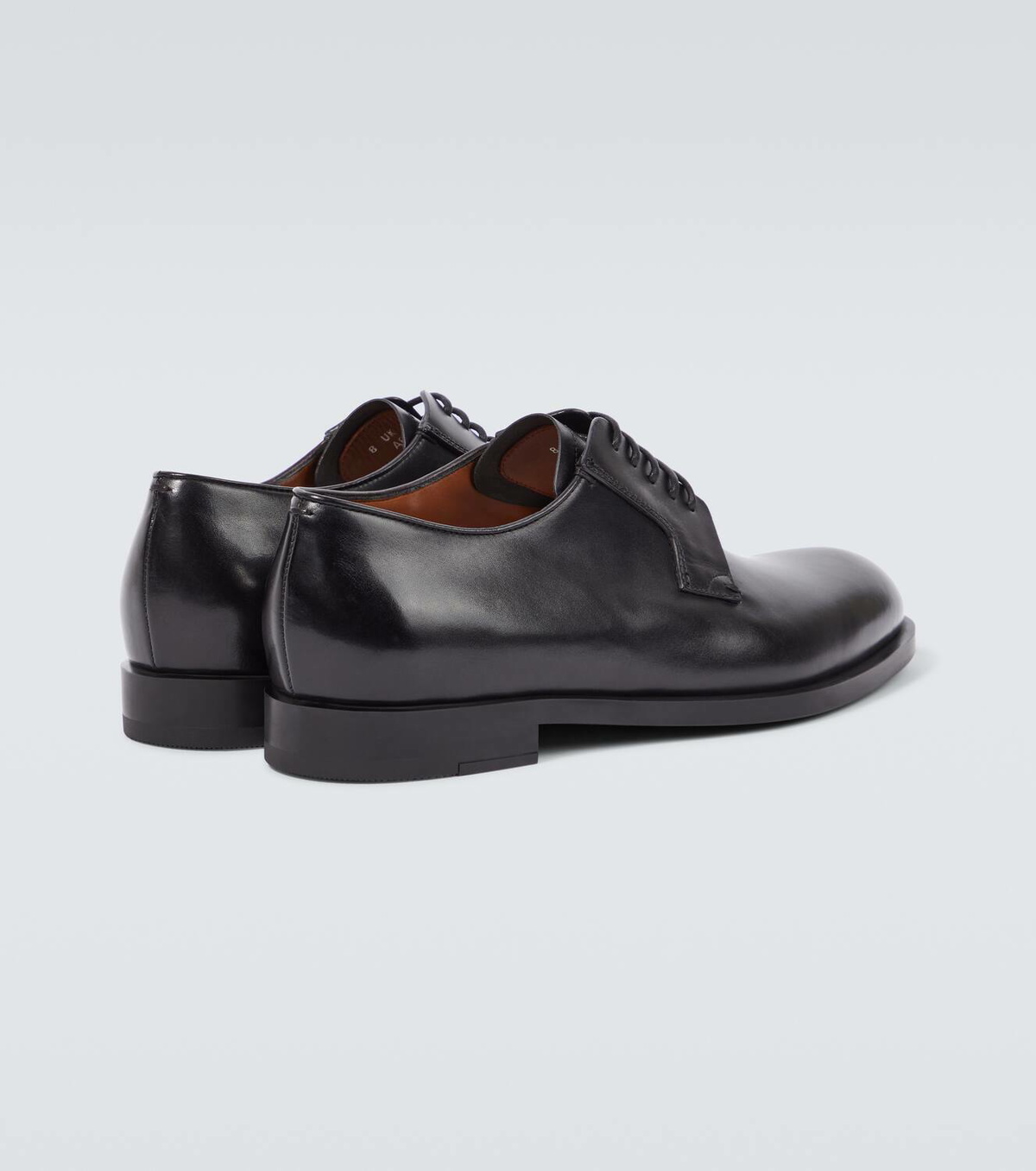 Zegna New Classic Flex leather Derby shoes