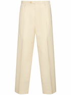 AURALEE Tropical Wool & Mohair Wide Pants