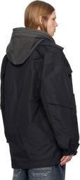Juun.J Black 8-in-1 Long Reversible Jacket