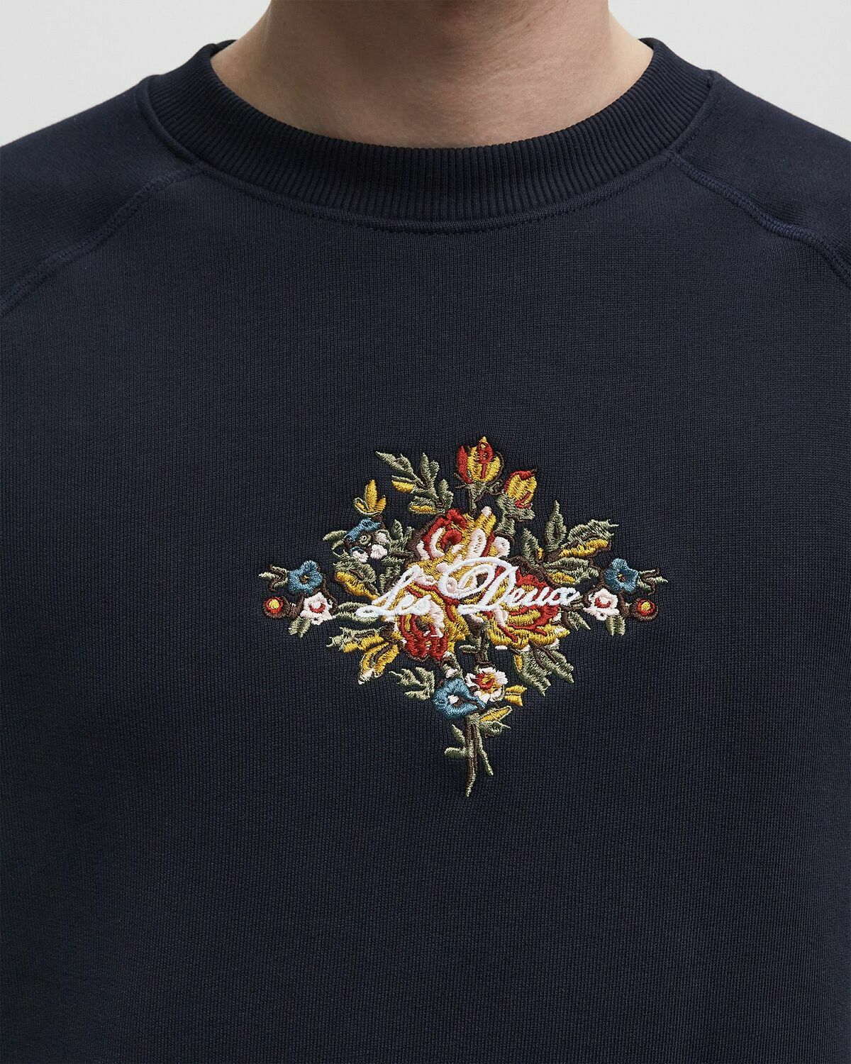 Les Deux Fiore Sweatshirt Blue Men
