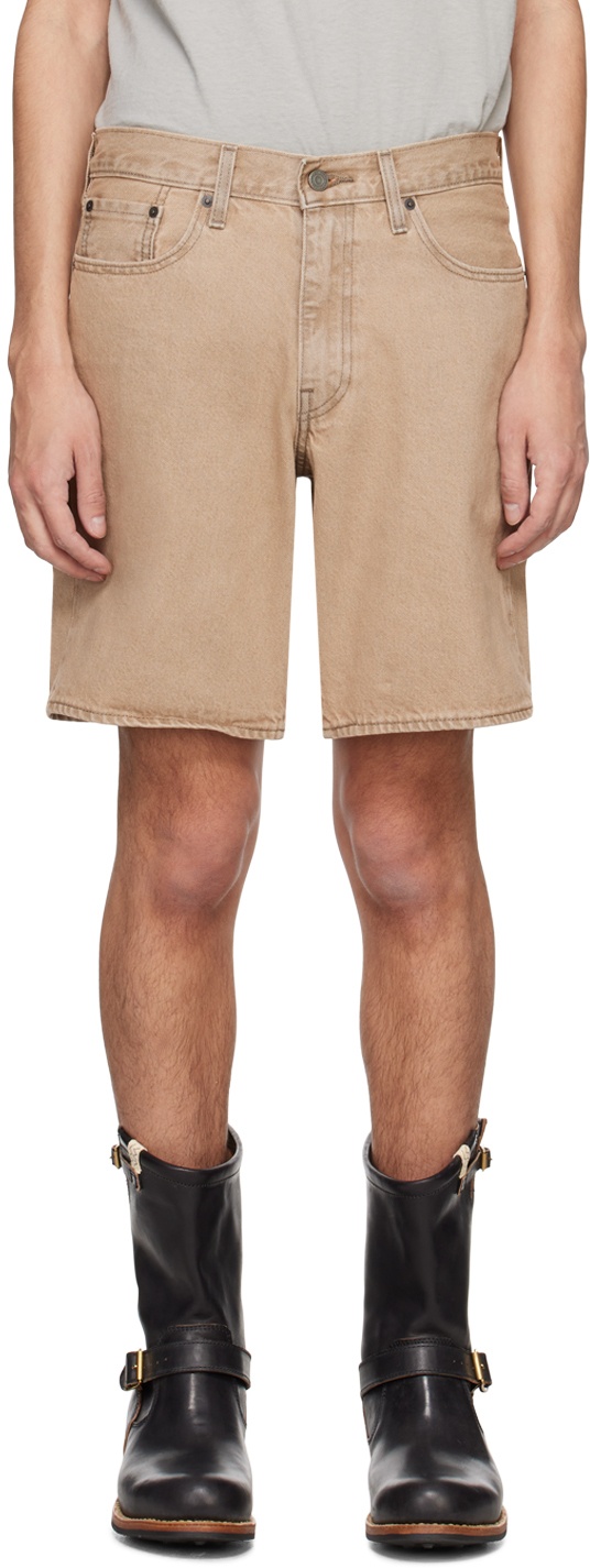 Photo: Levi's Beige 468 Stay Loose Shorts