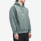 Men's AAPE Croc Chest Badge Hoody in Green (Beige)