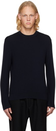 Second/Layer Navy Crewneck Sweater