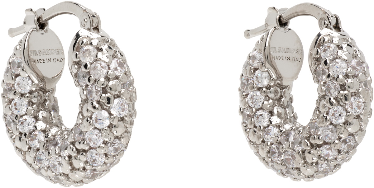 Jil Sander Crystal Earrings