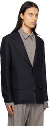 Gabriela Coll Garments Black No.206 Blazer