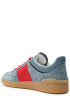 Valentino Garavani Upvillage Panelled Suede Sneakers Grey