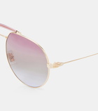 Etro Pegaso aviator sunglasses