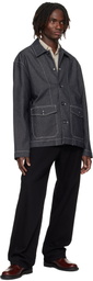COMMAS Black Twill Denim Jacket