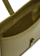 Saint Laurent Le 5 à 7 Mini Leather Shoulder bag - Olive - One Size