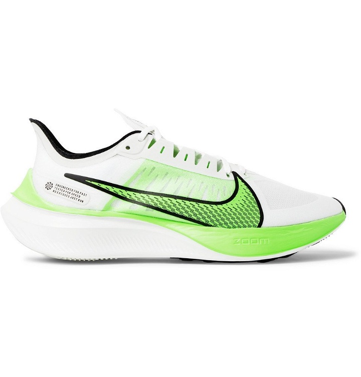 Photo: Nike Running - Zoom Gravity Logo-Print Ripstop Running Sneakers - White