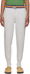 Paul Smith Gray Artist Stripe Lounge Pants