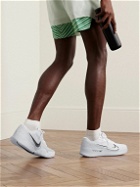 Nike Tennis - Air Zoom Vapor 11 Rubber-Trimmed Mesh Tennis Sneakers - White