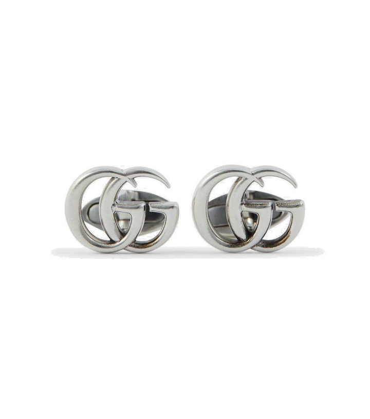 Photo: Gucci GG sterling silver cufflinks