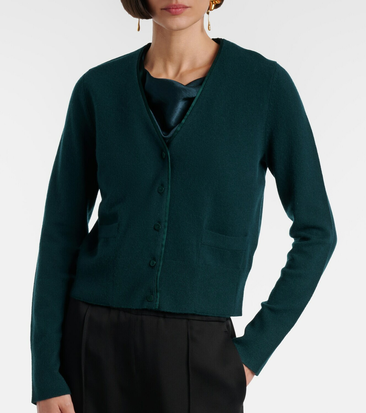 Vince Wool and cashmere-blend cardigan