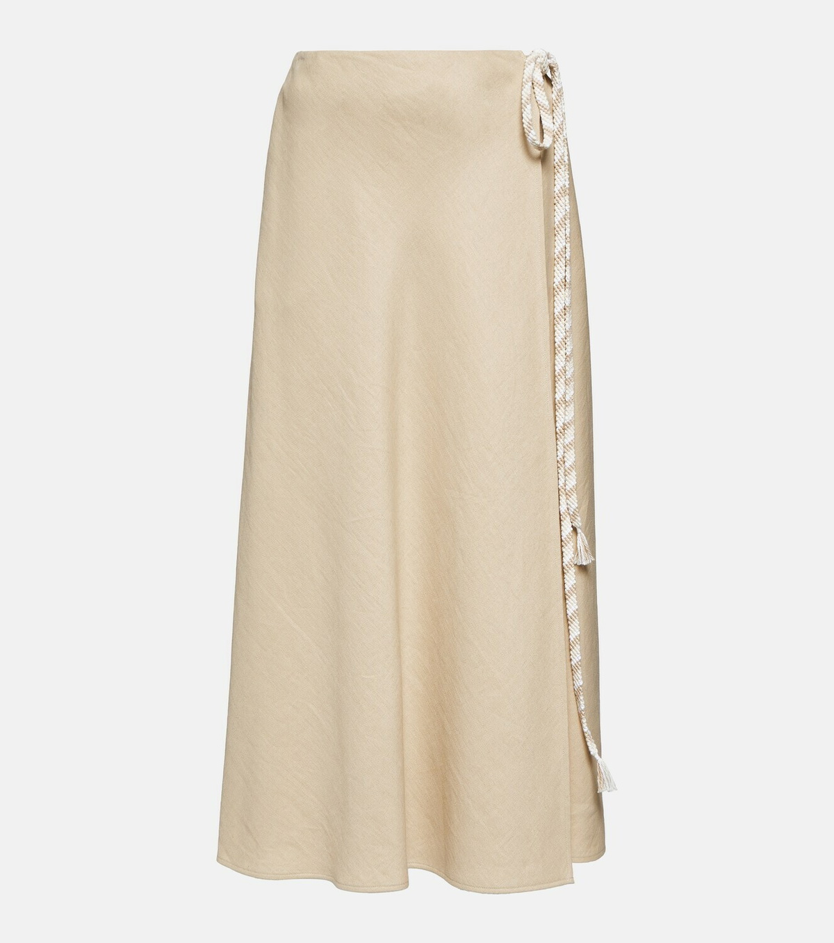 Loro Piana Linen midi skirt Loro Piana