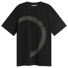 Purple Mountain Observatory Men's Orbital T-Shirt in Black
