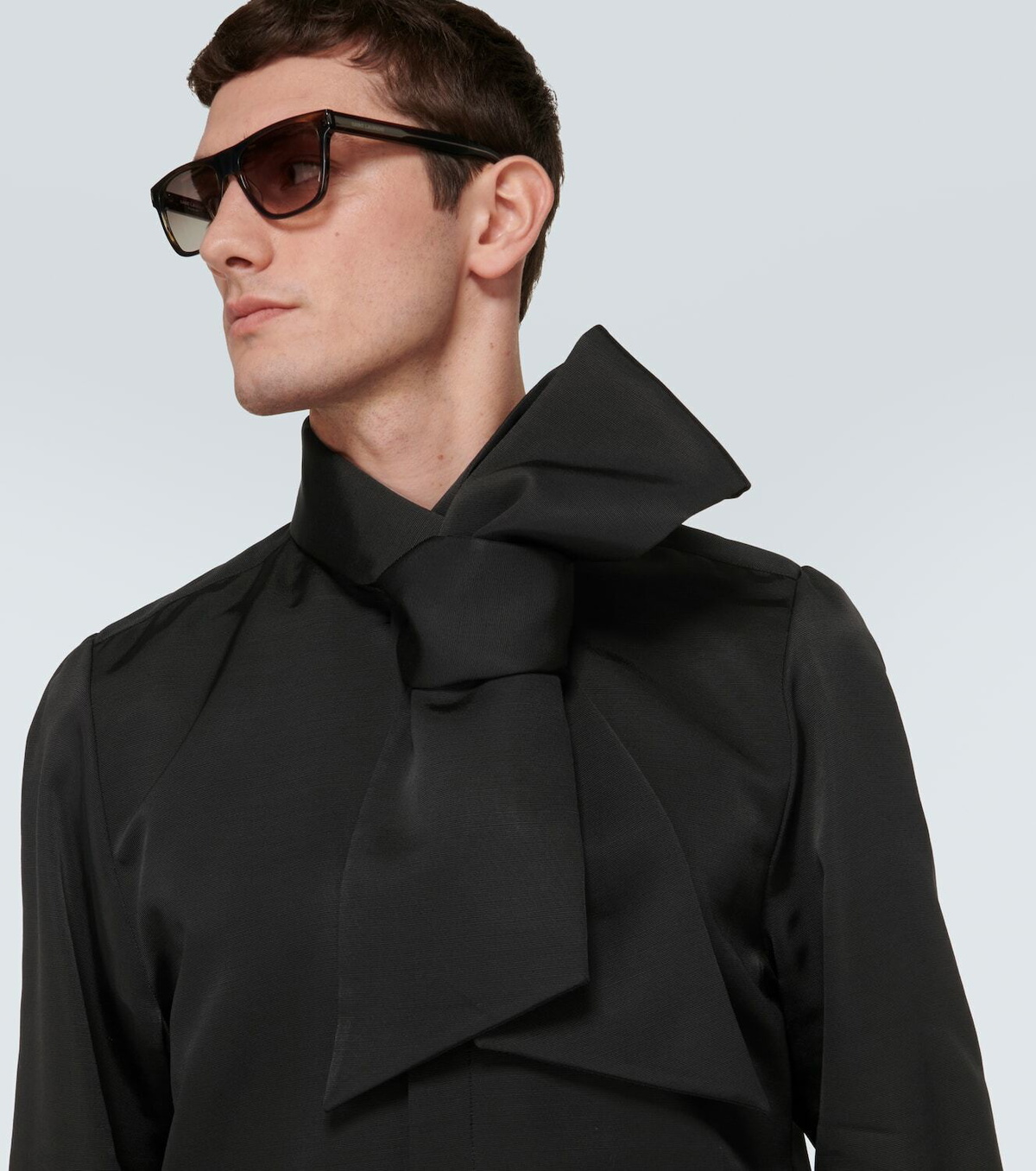Saint Laurent Bow-detail top Saint Laurent