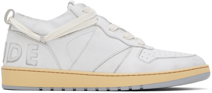 Photo: Rhude White Rhecess-Low Sneakers