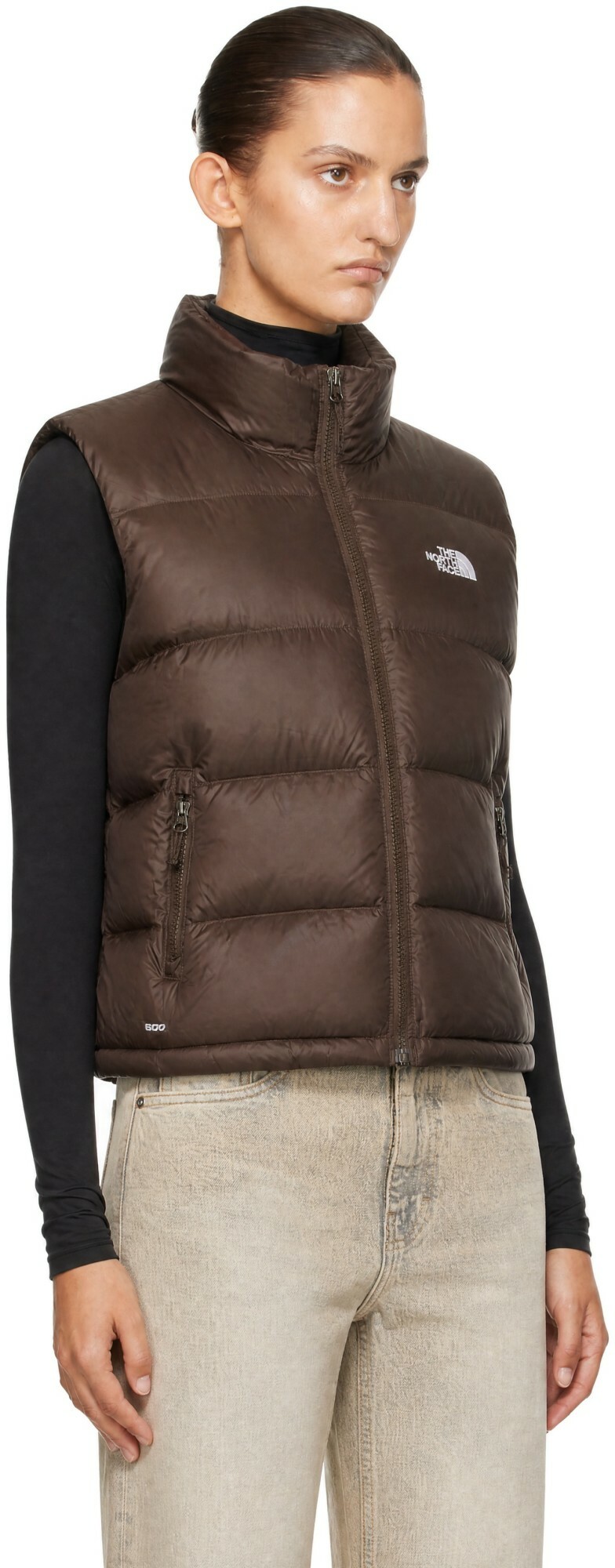 The North Face Brown Hydrenalite Down A-Line Vest