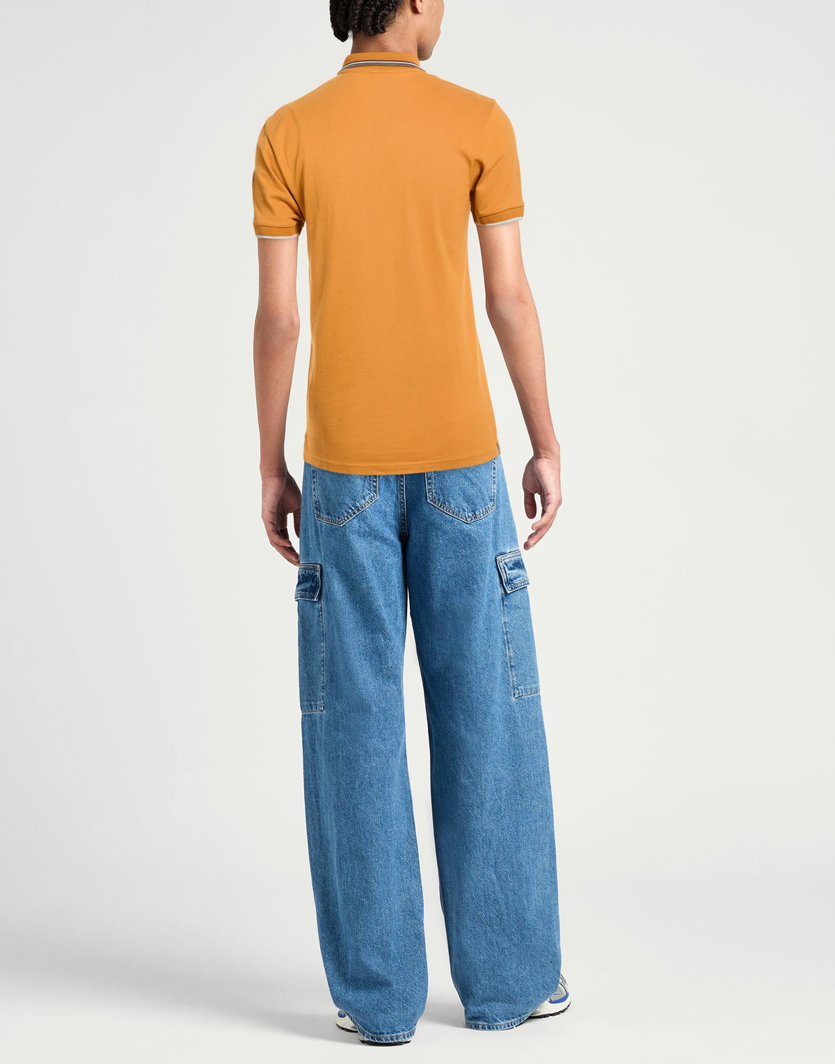 Colmar Mens Polo shirt in Mandarin
