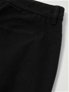 Jacquemus - Wide-Leg Zip-Detailed Cotton-Canvas Cargo Trousers - Black