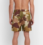 YMC - Nemo Wide-Leg Mid-Length Camouflage-Print Swim Shorts - Multi