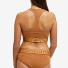 Versace Women's Organic Cotton Bralet in Caramel