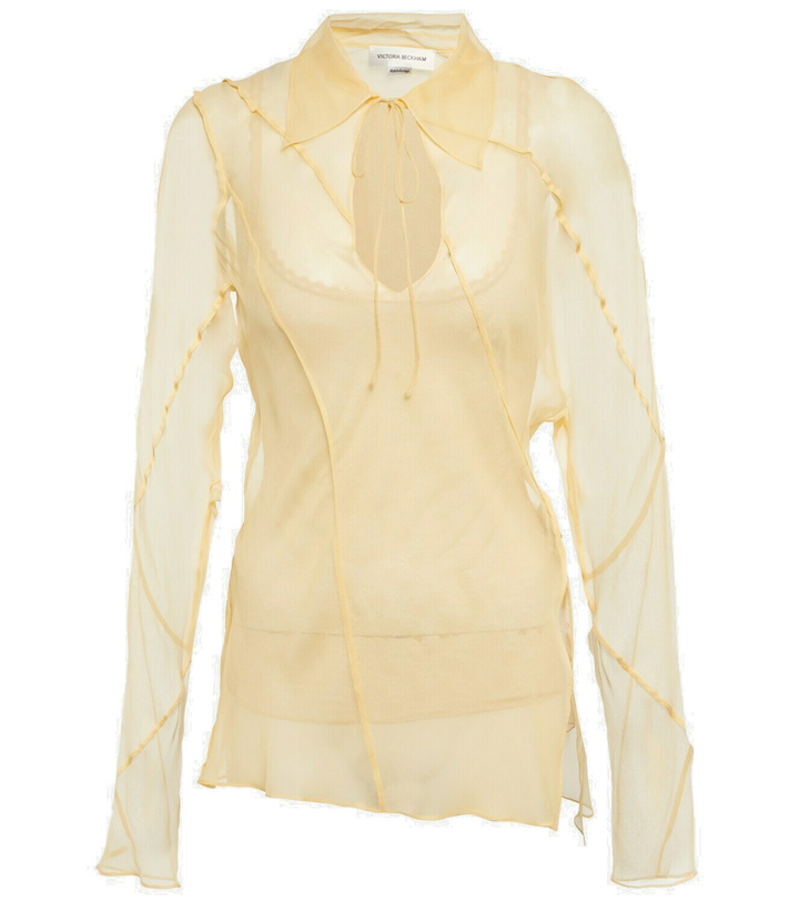 Photo: Victoria Beckham - Crêpe de chine blouse