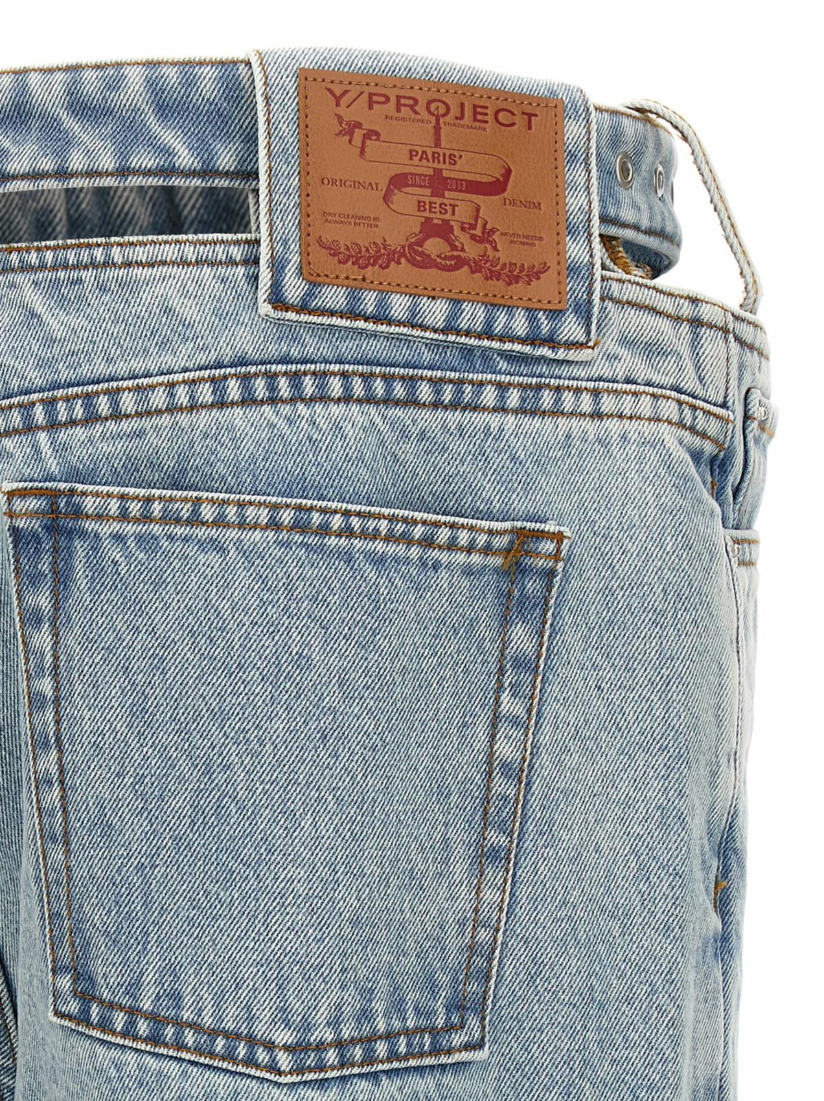 Y/Project evergreen Y Belt Jeans