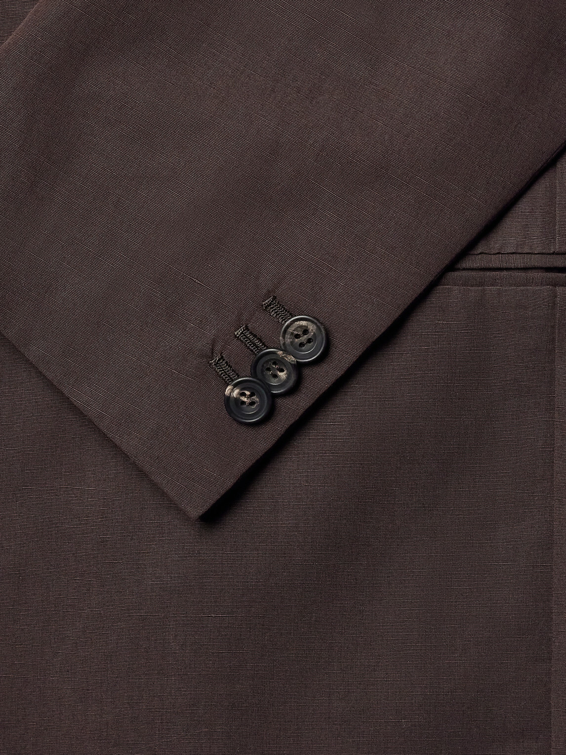J. Mueser - Cotton and Linen-Blend Suit Jacket - Brown