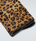 Maison Margiela - Leopard print gloves