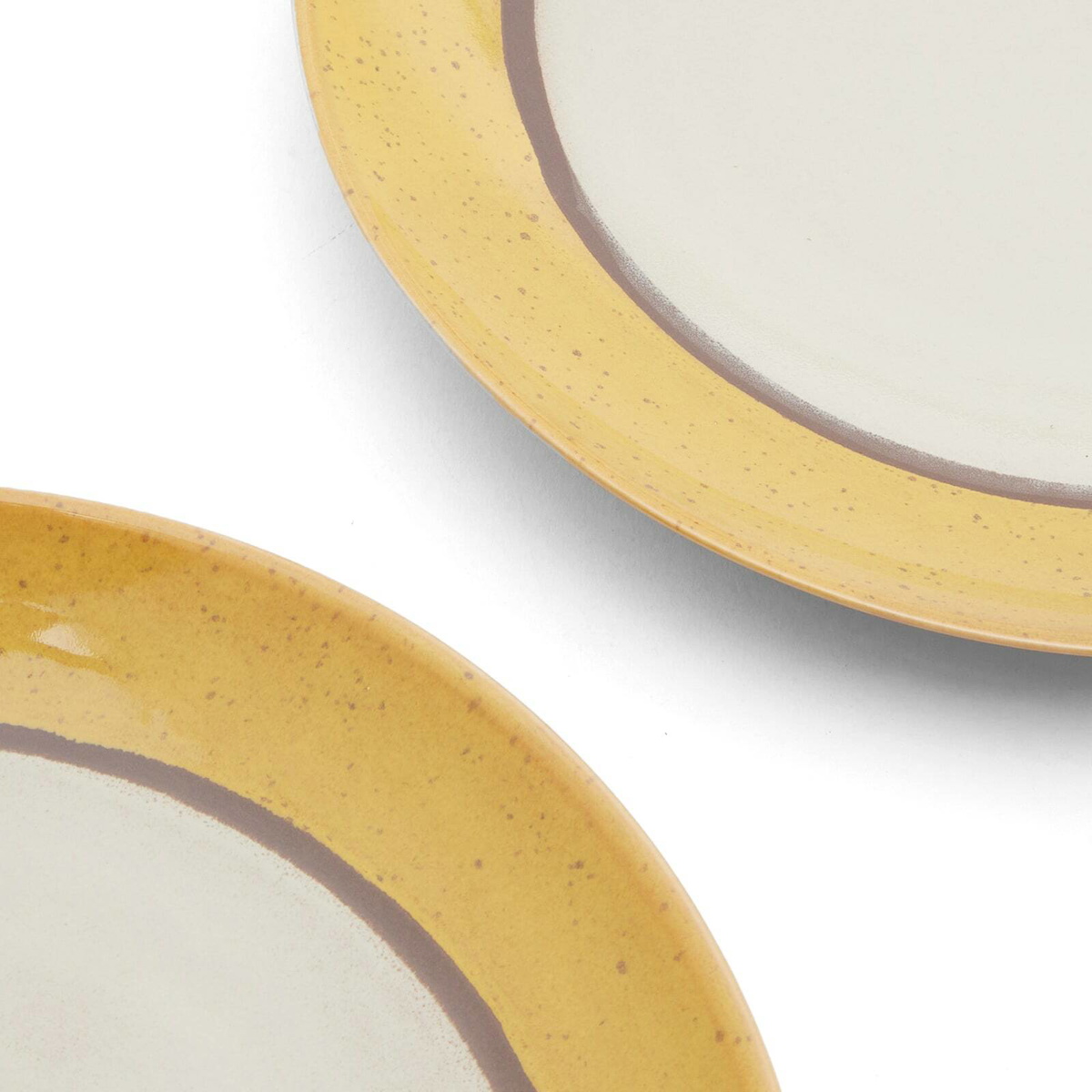 HKLiving Dinner Plates - Set of 2 in Coconut 