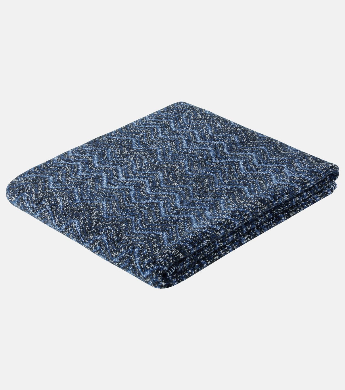 Missoni Azul Zigzag cotton terry beach towel